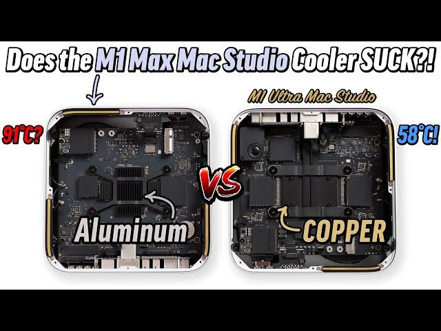 M1 Max vs M1 Ultra Mac Studio: Thermal Throttle Test!