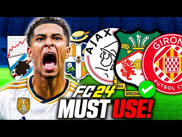 TOP 15 TEAMS YOU NEED to USE in FC 24 Career Mode…