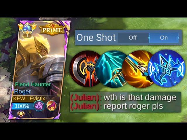 THIS GLOBAL ROGER USE FULL DAMAGE HACK BUILD (NEW UPDATE BUILD) | MLBB