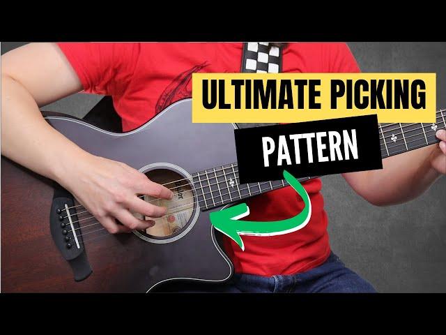 How To Travis Pick on Guitar - The ULTIMATE Fingerpicking Pattern