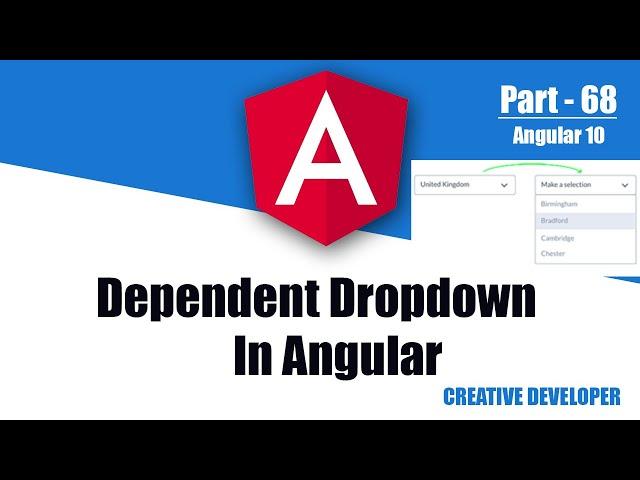 Dependent Dropdown List In Angular || Dependent Dropdown In Angular || Angular Tutorial || Angular