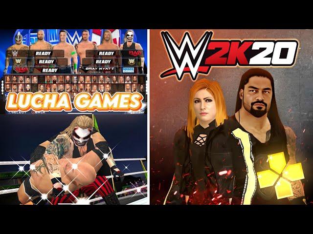 WWE 2K20 By Lucha Games Released! [ PSP WWE HIDDEN GEMS SERIES 16 ]