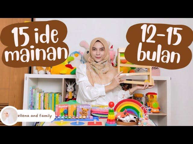 15 Mainan Edukasi Anak Usia 12-15 Bulan | Mainan Series | Shopee Haul