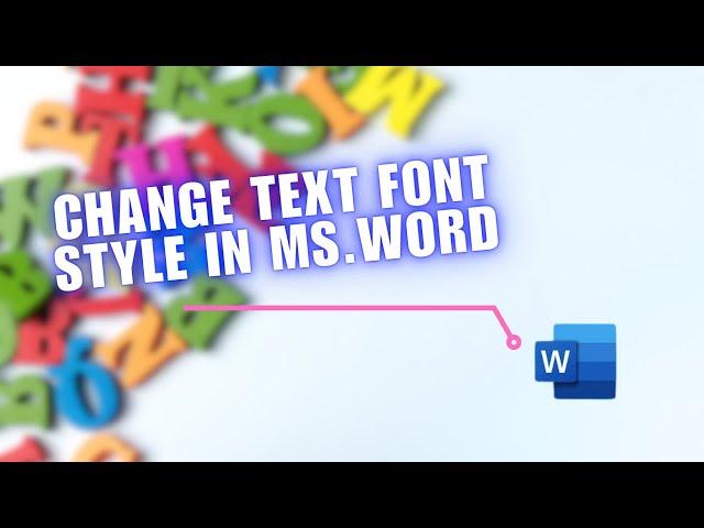  TUTORIAL: How to Change Text Font Style in Microsoft Word App | Step by Step