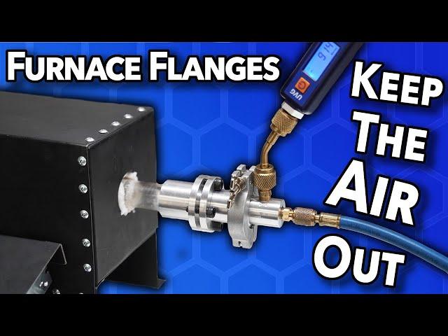 DIY Vacuum Flanges for the 1200°C Tube Furnace