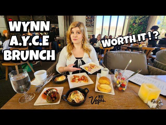 I Tried the $54 Butler-Style All You Can Eat Brunch at WYNN Las Vegas!