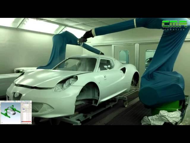 CMA Robotics Spa - Automotive painting