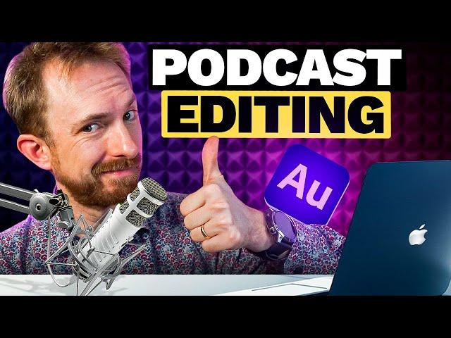 Audio Mastering Made Easy - Podcast Editing Tutorial with Adobe Audition Everybody Should Watch!