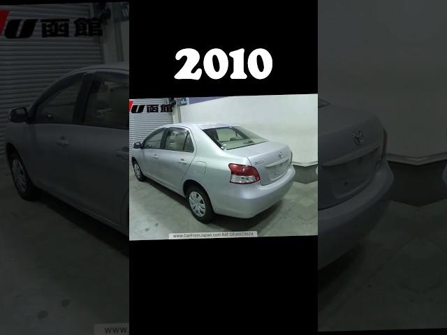 Evolution of Toyota Belta ( 2000~2023 ) #shorts