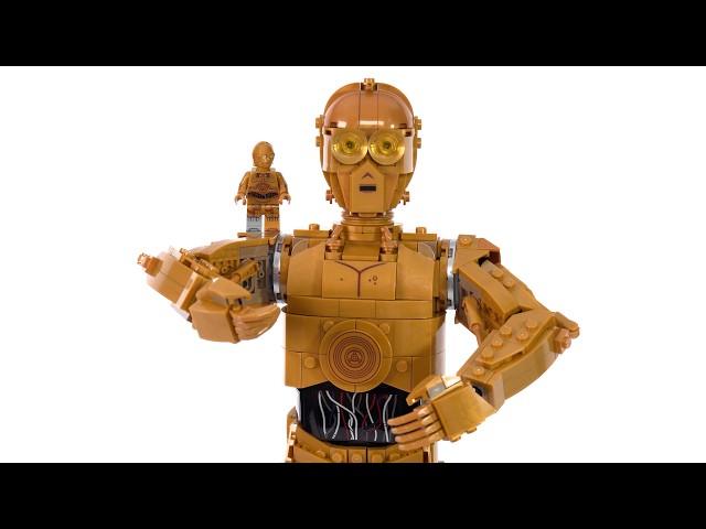 LEGO Star Wars Large C-3PO independent review! Great build, face less cursed than we thought 75398