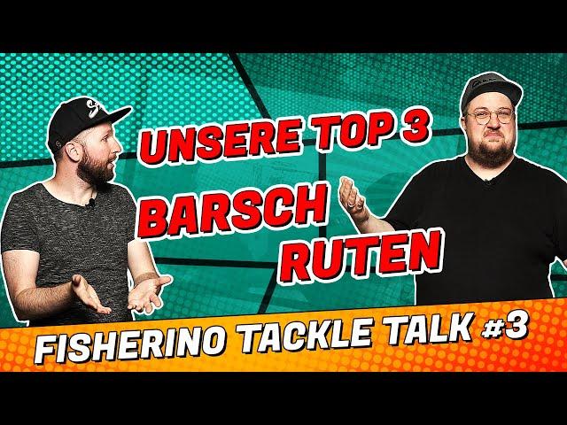 TOP 3 Barsch Ruten + GEWINNSPIEL! #FISHERINO Tackle Talk #3