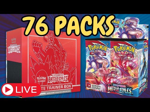 Opening Battle Styles Pokemon Cards!