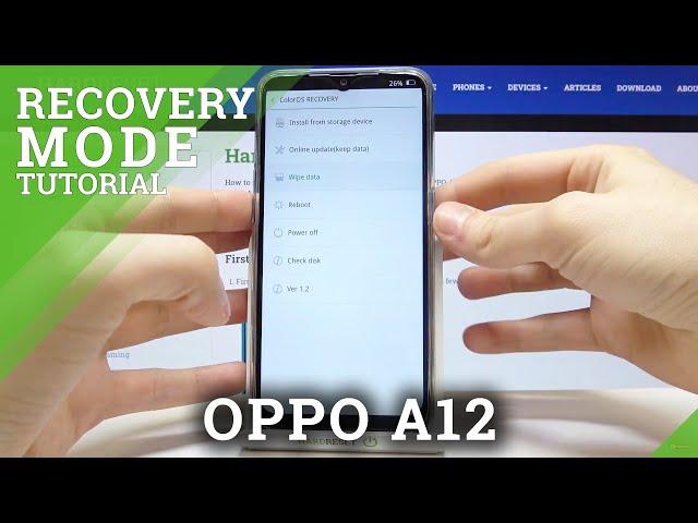 How to Open Recovery Mode On OPPO A12 – Exit Recovery Menu