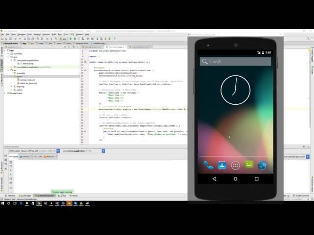 Android App Development #2: ListViews 2 - Custom List Item Layout