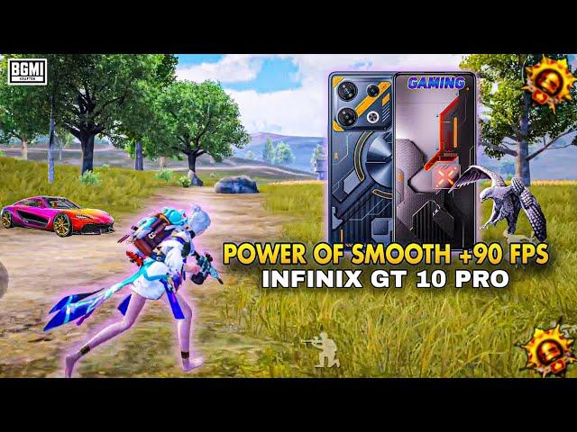 Power Of Smooth + 90 Fps Infinix Gt 10 Pro Bgmi test Euro Op gaming