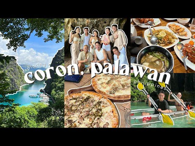 CORON, PALAWAN pt. 1  | where to eat, day 1 itinerary, super ultimate tour (lakes & lagoons)