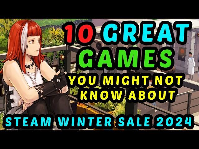 10 AWESOME GAMES You Might Not Have Heard of - Steam Winter Sale 2024