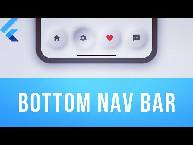 BOTTOM NAV BAR • Flutter Widget of the Day #09