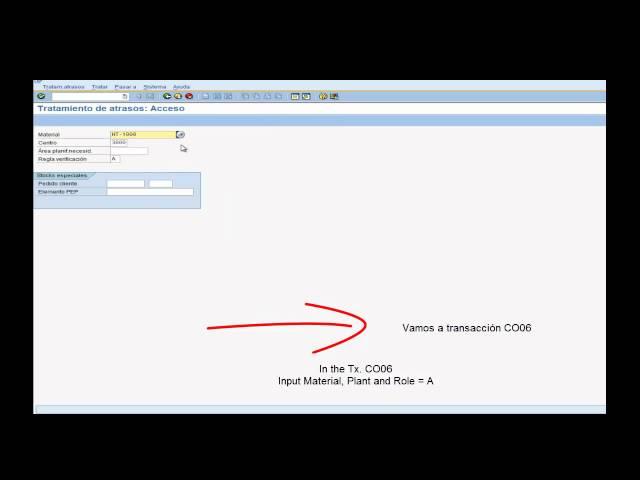 SAP Tutorial: Stock Orders Availability - Stock ATP Disponible