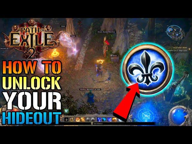 Path Of Exile 2: "Hideout" Guide! How To Unlock Hideouts In POE 2! Walkthrough (Guide)