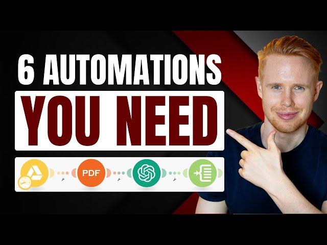 Top 6 Business Automations For 2025 (Make.com)