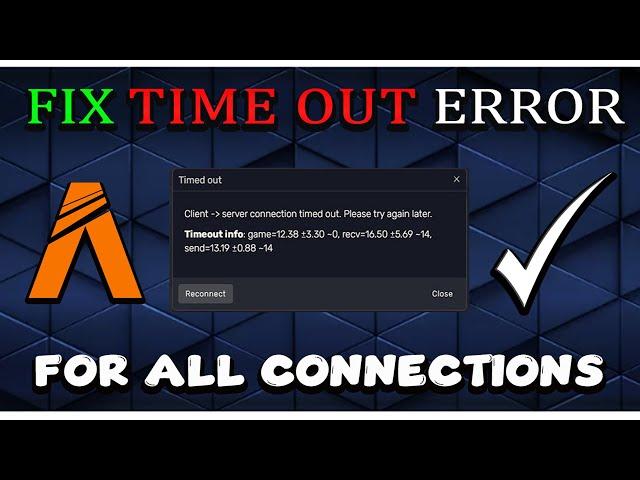 FiveM Connection Failled Error - Server Connection Timed Out after 15 sec - Timed Out Fixed! - 2024