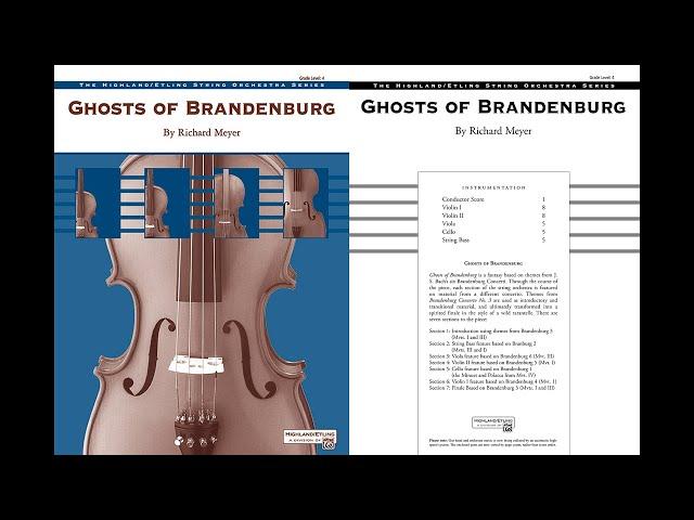 Ghosts of Brandenburg, by Richard Meyer – Score & Sound