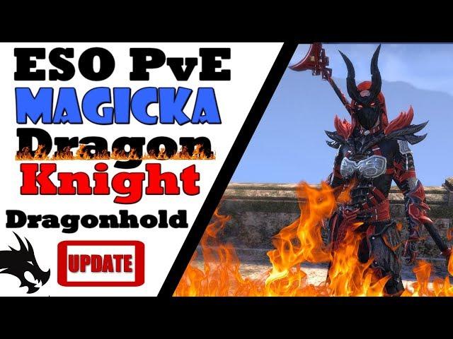 ESO | Magicka Dragon Knight DD PvE Build [Dragonhold Update]