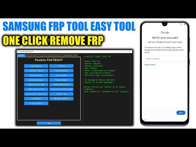 Samsung FRP Tool 2025 All Samsung FRP Bypass Android 12/13/14