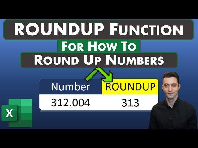 Excel Tips - ROUNDUP Function | How to Round Up in Excel