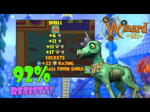 Wizard101 Max Storm PvP: The 92% STORM RESIST Heal Spammer.