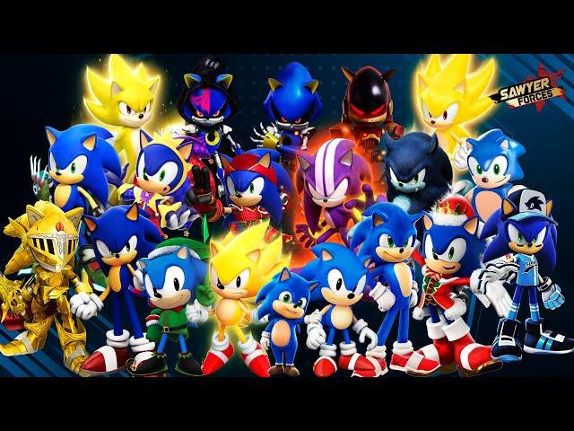 Sonic Forces Speed Battle: ALL SONICS CHARACTERS Gameplay