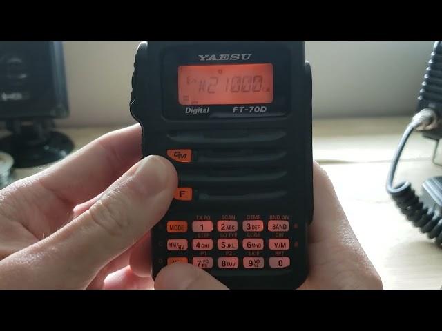 How To Use Wires-X On The Yaesu FT-70DR.