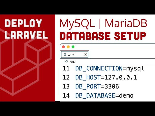 Deploying Laravel - MySQL / MariaDB database setup (Ubuntu)