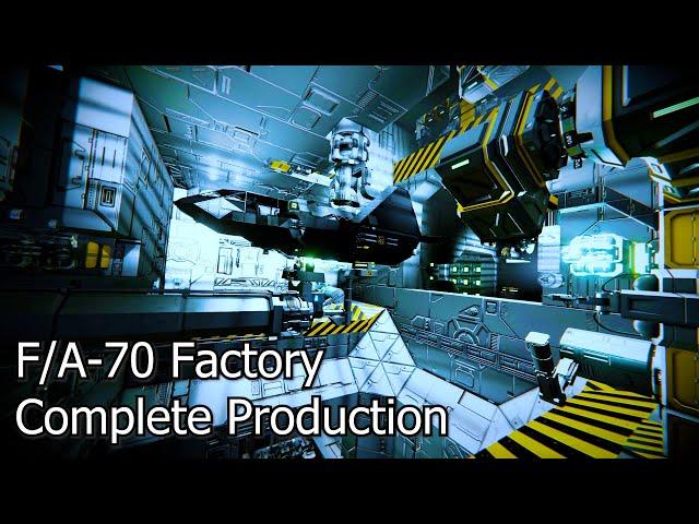 Space Engineers - F/A-70 Factory Complete Production