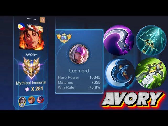 BUFFED LEOMORD ! - top global leomord - Avory | MLBB