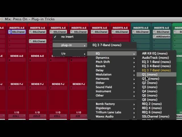 Pro Tools Plugin Tricks