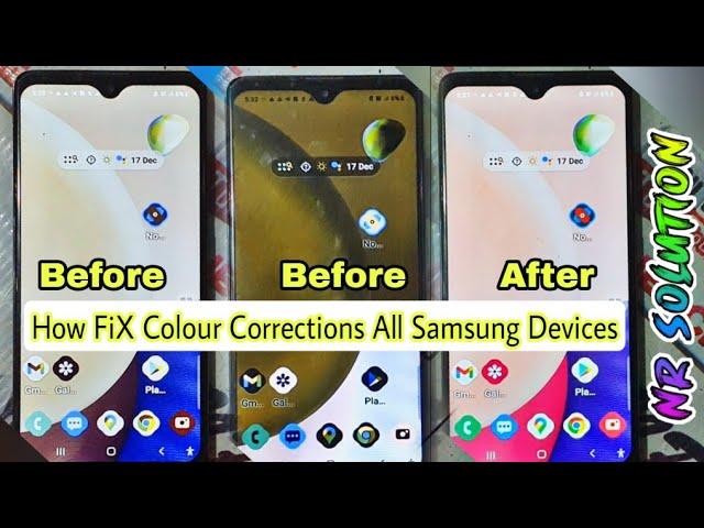 ALL Samsung Colour Setting Negative Color Setting FiX Colour Correction = Urdu/Hindi