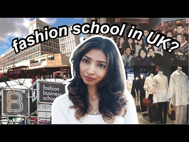 Studying at London College of Fashion in the United Kingdom