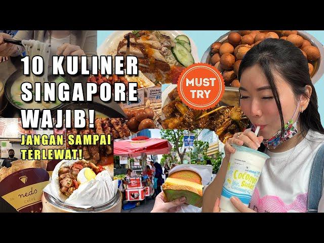 10 KULINER SINGAPORE WAJIB DI COBA! PART 1