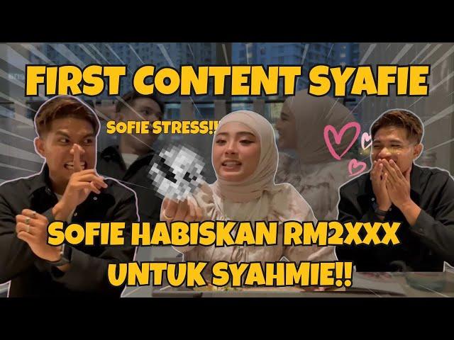 APA !!?? SOFIE CULIK SYAHMIE !?? SYAHMIE PAW SOFIE MAKAN KEDAI MAHAL !!!!