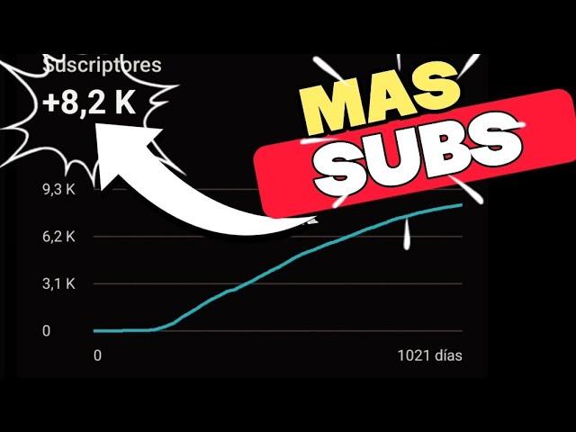 ¿CÓMO Tener MUCHOS SUSCRIPTORES en YOUTUBE? [TRUCO SECRETO]