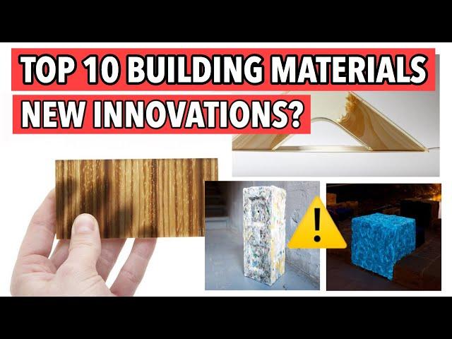 Top 10 new construction materials 2022 || future Innovation || Architecture || #civilengineering