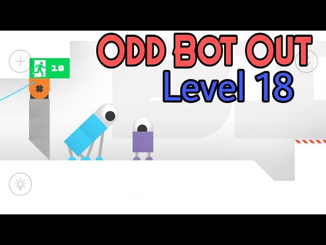 Odd Bot Out Level 18, odd bot out gameplay, odd bot out walkthrough, invincible Sigog