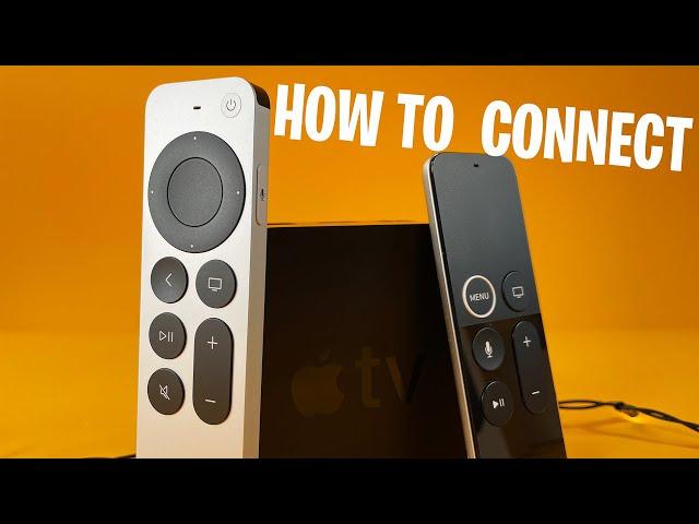 Apple TV 2021 Remote Connect - How to Pair Apple TV 2021 Remote