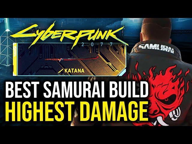 The BEST OP Katana Build in Cyberpunk 2077! PATCH 2.0!