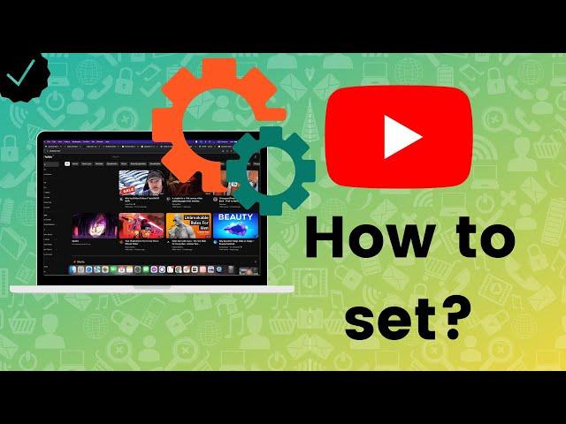 How to set playback and performance features on YouTube?