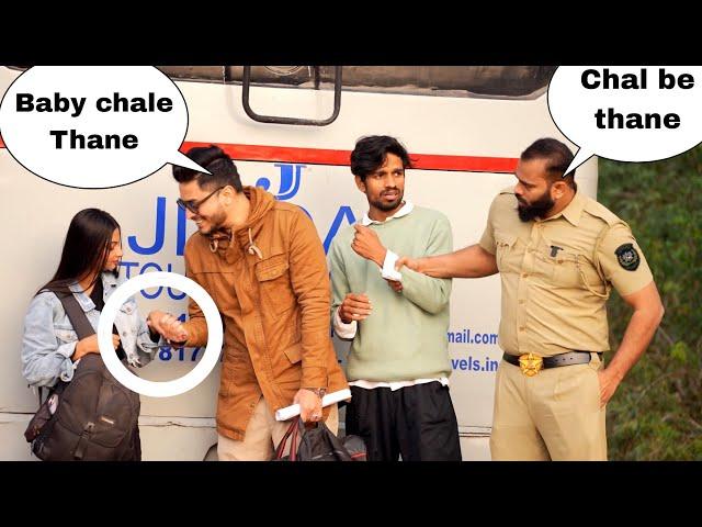 Police PRANK on GIRL NEW | Bank Loot Prank | ANS Entertainment | 2025 Prank in INDIA