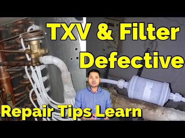 HVAC expansion valve defective and filter dryer faulty how know very useful information￼ Tips Tricks