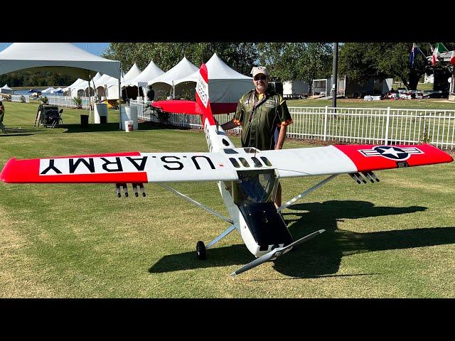 Plane Fun RC EXCLUSIVE !!! Legend Hobby Cessna Bird Dog 40% scale